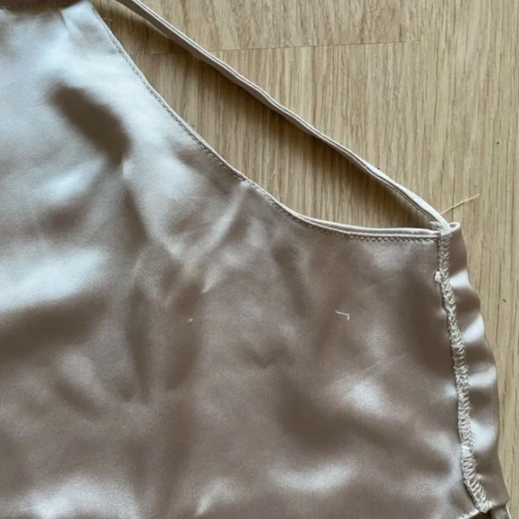 Garage Satin Halter Triangle Top - Picture 5 of 7
